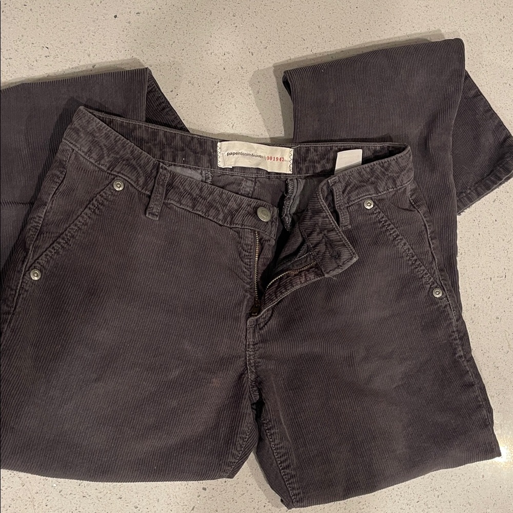Paper Denim & Cloth low rise boot cut cords - Picture 13 of 15